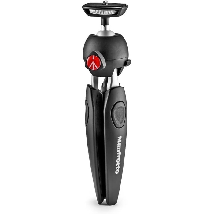MTPIXIEVO-BK PIXI EVO aynasız kameralar için 2 parçalı mini tripod, kompakt sistem kameraları, DSLR, video, kompakt boyut, alüminyum