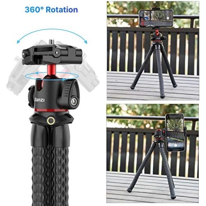 MT-33 Cold Shoe Ahtapot Tripod, Siyah