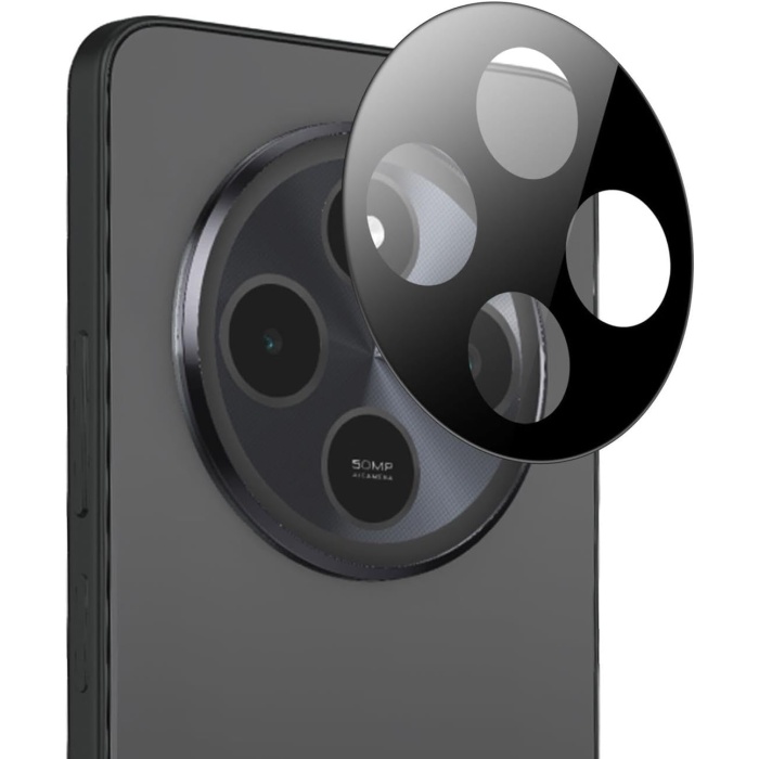 Xiaomi Redmi 14C Kamera Lens Koruma Camı V2 Siyah