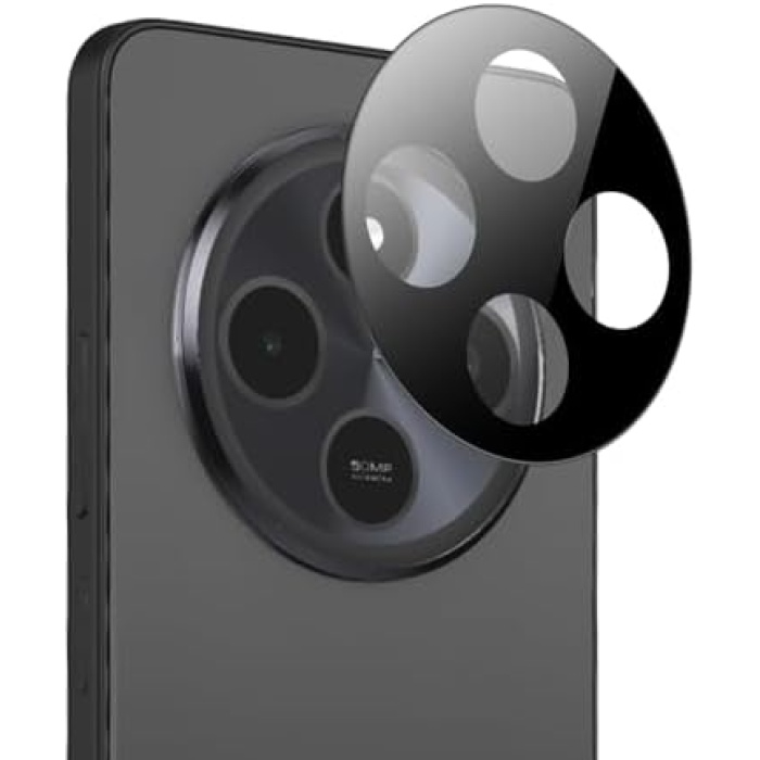 Xiaomi Redmi 14C Kamera Lens Koruma Camı V2 Siyah