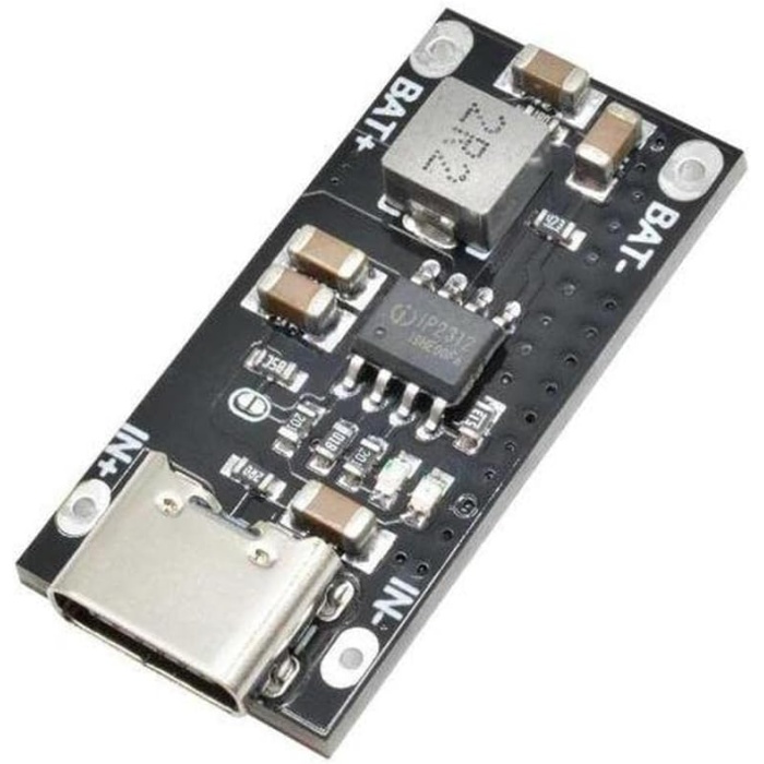 IP2312 TYPE-C 3A LİTYUM BATARYA HIZLI ŞARJ MODÜLÜ - Arduino