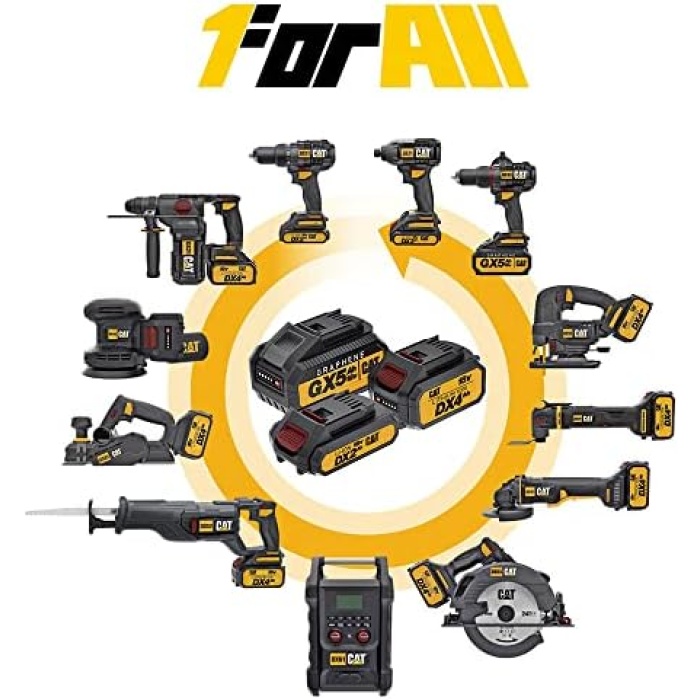DXC2 18 volt Li-ion ONE FOR ALL Profesyonel Hızlı Akü Şarj Cihazı