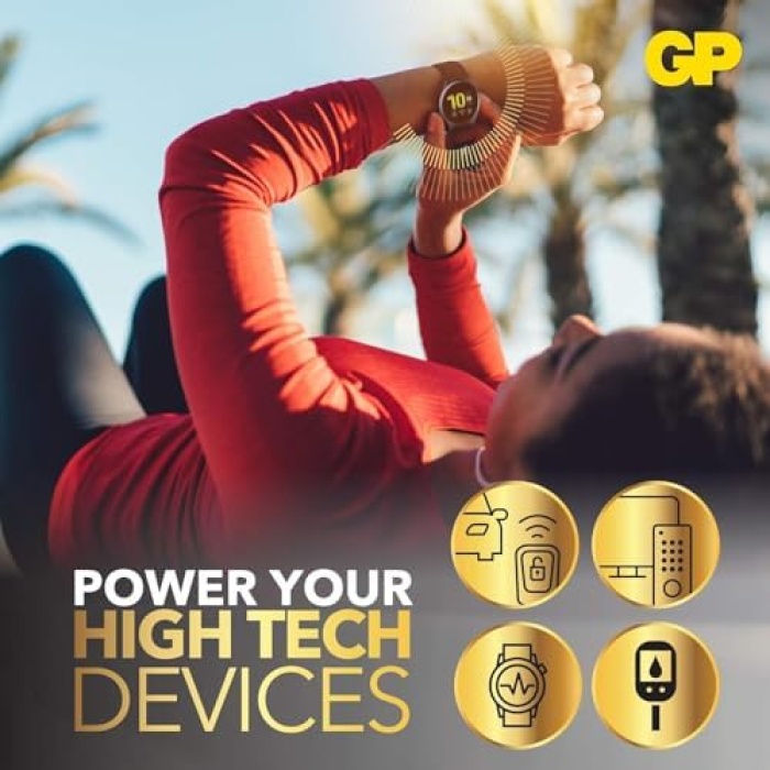 Batteries Cr2032, 5Li Kart, Lityum Düğme Pil, 3 Volt