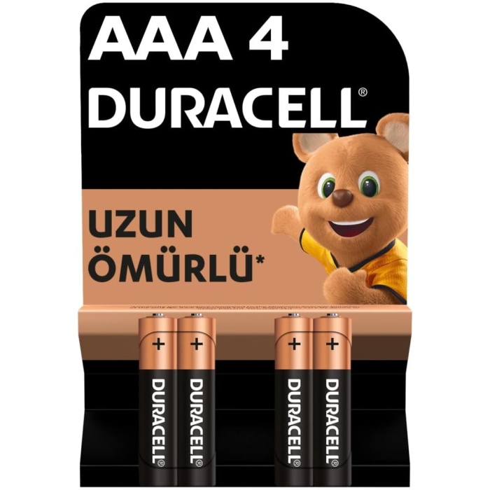 AAA Alkalin İnce Kalem Pil (4lü paket) 1,5 V LR03/MN2400