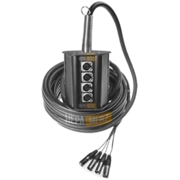 Merz Stage-4C-20M 4 Kanal 20 Metre Multicore Kablolu Hazır Stage Box