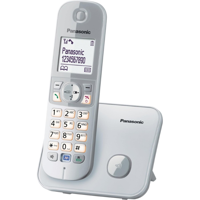 kx-tg6811jtb kablosuz telefon DECT No Gümüş KX-TG6811JTS