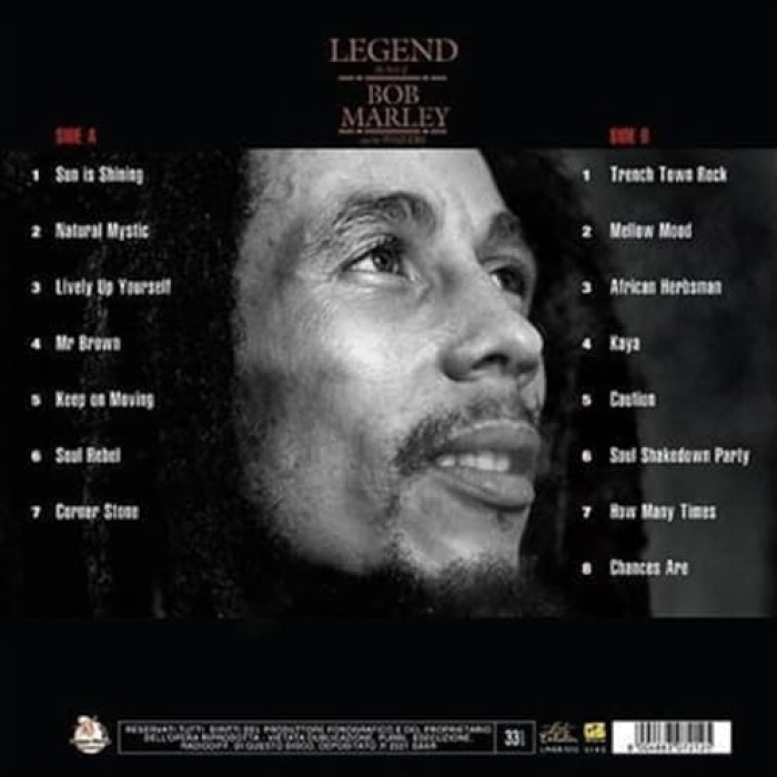 Legend The Best Of Bob Marley and the WAILERS - Plak - 33