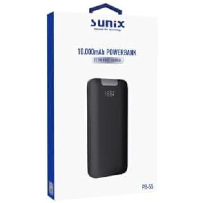 10000 Mah 22.5W Hızlı Şarj Kendinden Kablolu Powerbank PB-55