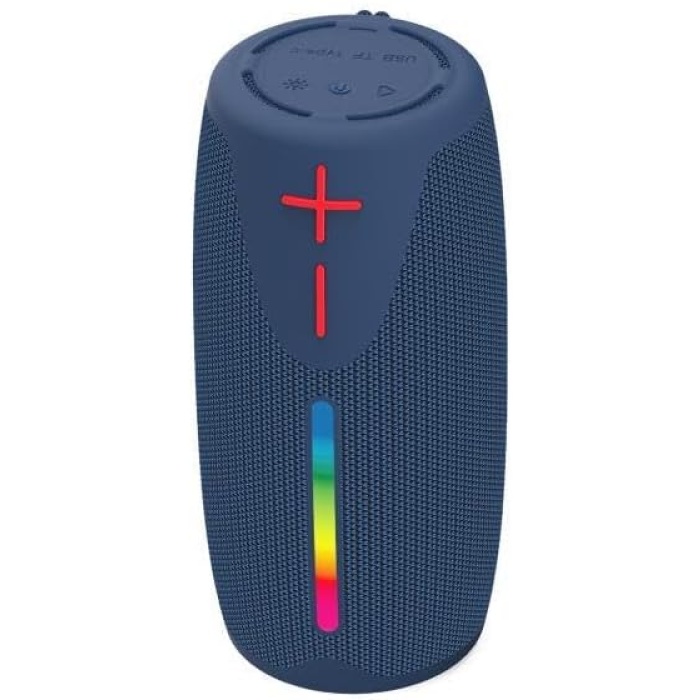 8W 2000 Mah Taşınabilir Bluetooth Hoparlör Mavi BTS-180