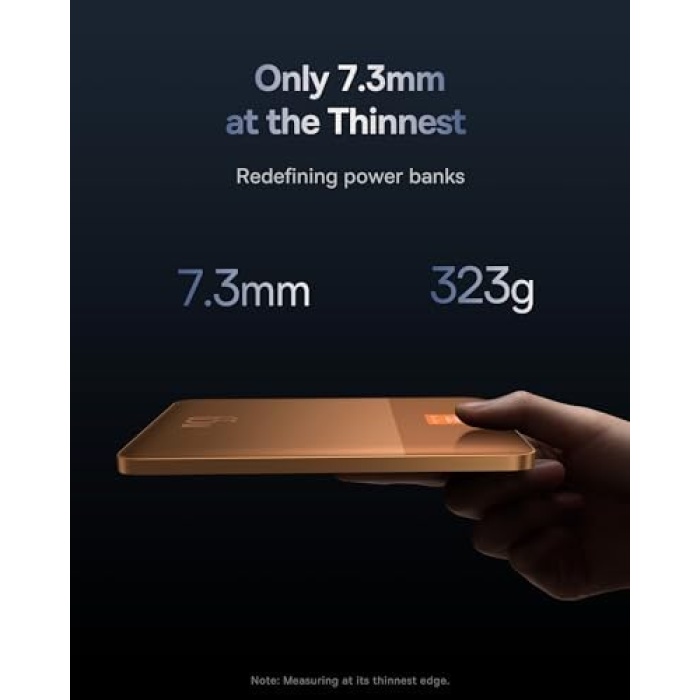 Blade2 12.000 mAh Digital Display Power Bank 65W-Canyon Coral