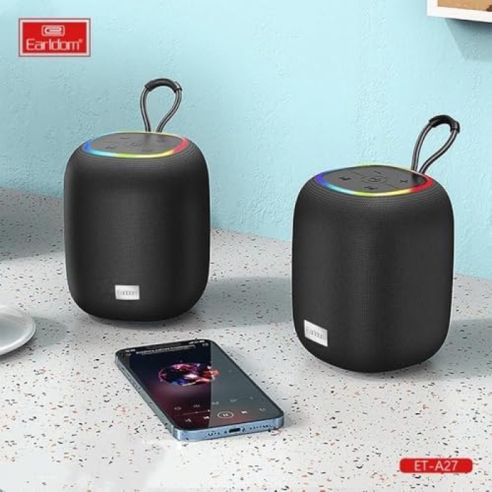 RGB Led Işıklı Süper Baslı Bluetooth Kablosuz Hoparlör