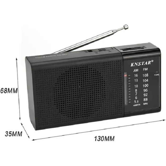 KB-800 Mini Radyo Taşınabilir Multi Band FM Radyo