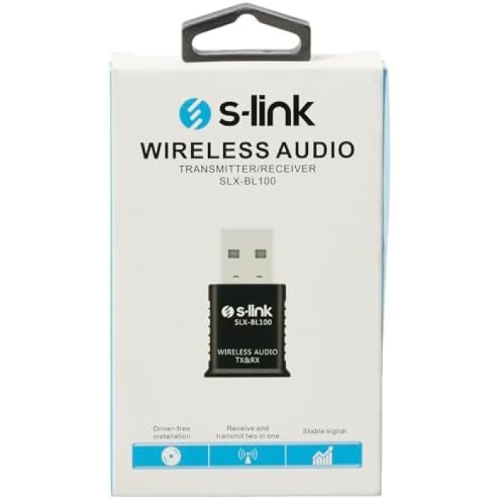 SLX-BL100 2 in 1 Bluetooth Music 3.5 Jack Receiver/Transmitter