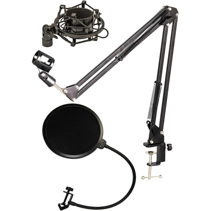 Nb39 Mikrofon Standı + Pop Filter + Shock Mount