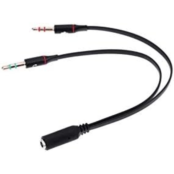 4457 Kulaklık Mikrofon Çevirici Ayırıcı Dönüştürücü Çoklayıcı Adaptör