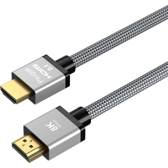 Ultra Sertifikalı Hdmi 2.1 Kablo - 8K 60Hz, 4K 120Hz, 4K 60Hz, eARC, HDR, D-HDR, HDCP2.2, Dolby Vision, Dolby Atmos (2 Metre)