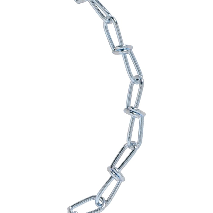 A15922 Çift Halka Zincir, 2/0 X 20 Ft, 115 kg, 2/0, Çinko Kaplama