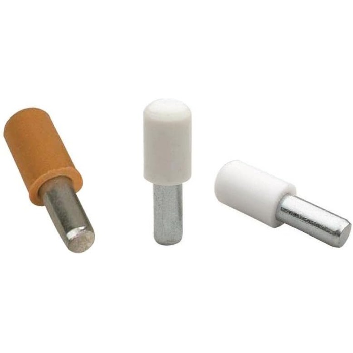 Hırdavat Metal Başlı Raf Pimi 5mm 25 Adet Krem