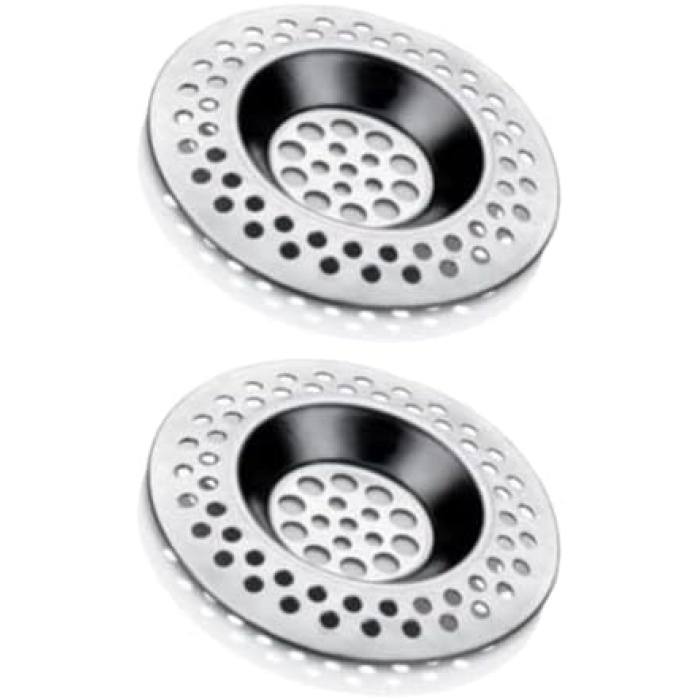 Metal Lavabo Süzgeci 7 cm, Desire Elite Plus Selection, 2 Adet Mutfak/Banyo/Küvet Aksesuarı Easyso4028