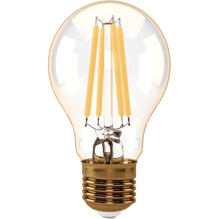E27 Led Filament Lamba, Sıcak Sarı Işık (2000K), 7W, 630 Lümen