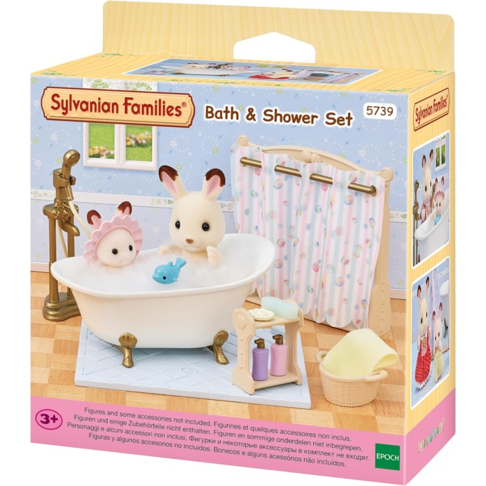 Families EPOCH Banyo Ve Duş Seti, Oyuncak