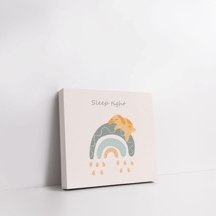 Tight | Pastel Tasarımlı Bebek Odasına Özel Kanvas