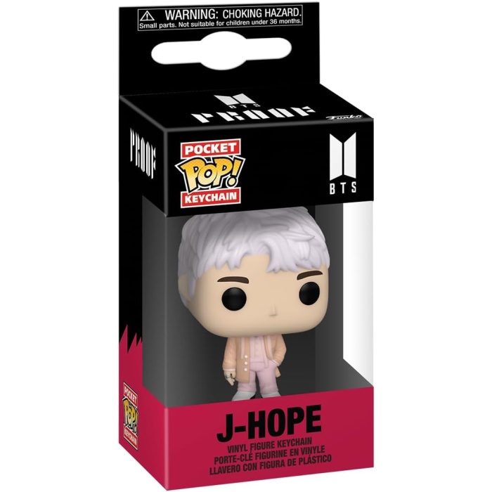 Pop! Anahtarlık: BTS – J-Hope – J Hope – Vinil mini figür, koleksiyon, orijinal anahtarlık, çorap dolgusu, hediye fikri, resmi ürün, müzik hayranları, mini figür