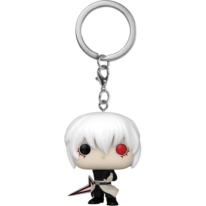 POP! Anahtarlık: Tokyo Ghoul: Kral - Ken Kaneki - (Final Battle) - Mini Vinil Figür Koleksiyon Yenilik Anahtarlık - Çorap Dolguları - Hediye Fikri - Resmi Ürün