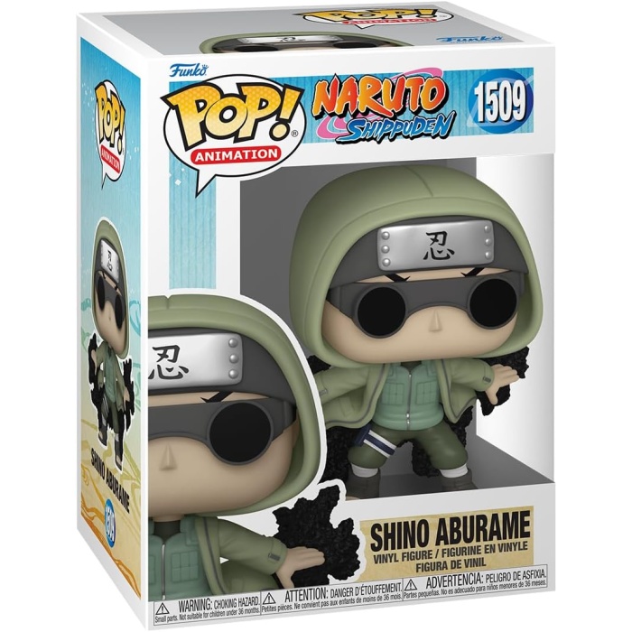 pop! animasyon: naruto shippuden - shino aburame