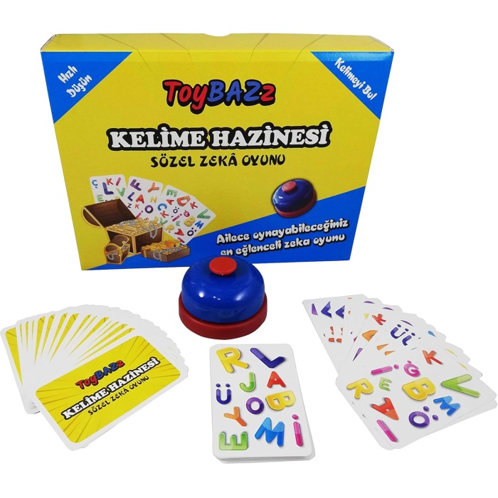 Kelime Hazinesi Zeka ve Akıl Oyunu 6+ Yaş 2+ Oyuncu