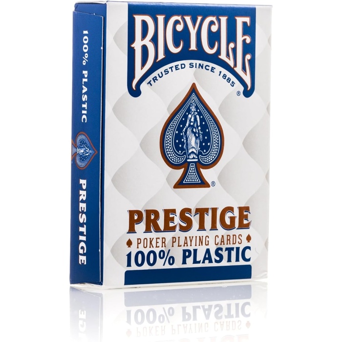 Prestige Rider Back 100% Plastic Jumbo Index Playing Cards