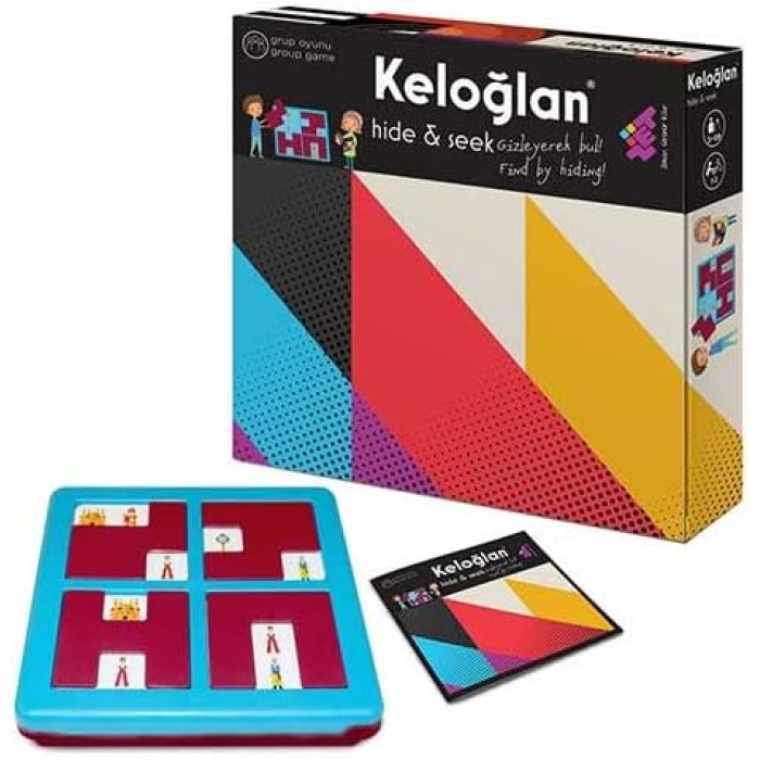 Zeka KELOĞLAN Hide & Find Oyunu 3+ Yaş 1+ Oyuncu