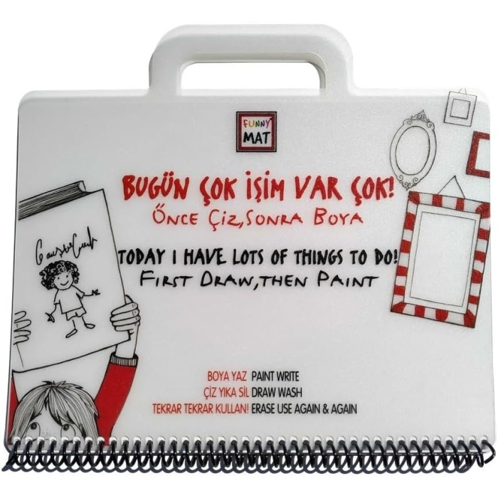 Mat Mini Set - Bugün Çok İşim Var Çok! (Kapak değişebilir)