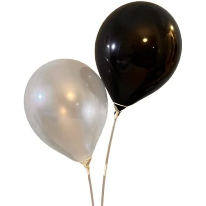 Good Stuff - 2 renkli 20li balon (Siyah-Beyaz)