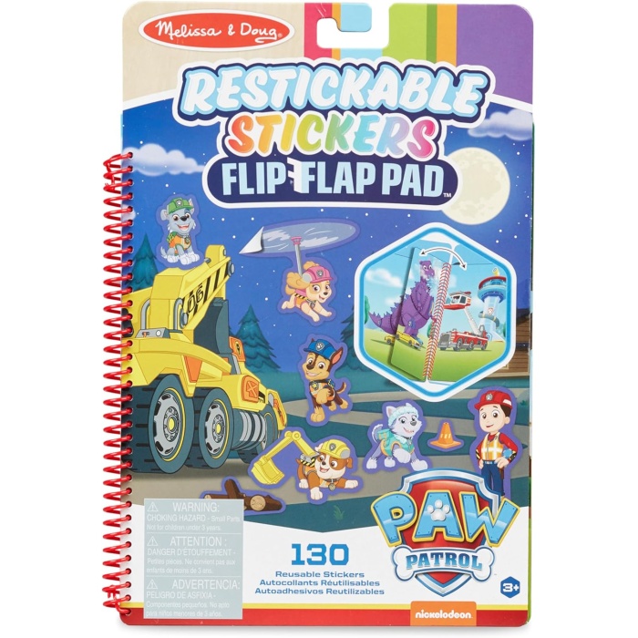 & Doug PAW Patrol Yeniden Kullanılabilir Çıkartma Defteri - Büyük Kurtarma Harekatı