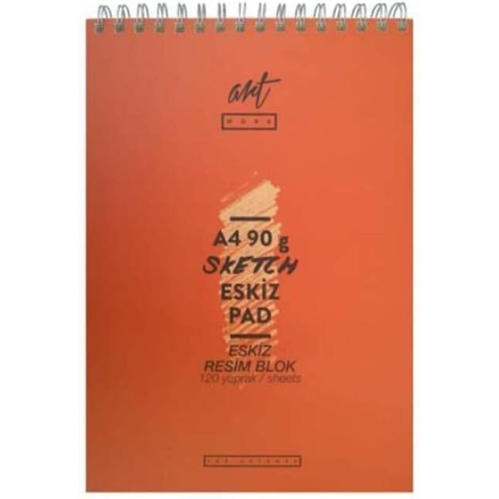 Sketch Eskiz Blok 90 gr A4 120 Yaprak