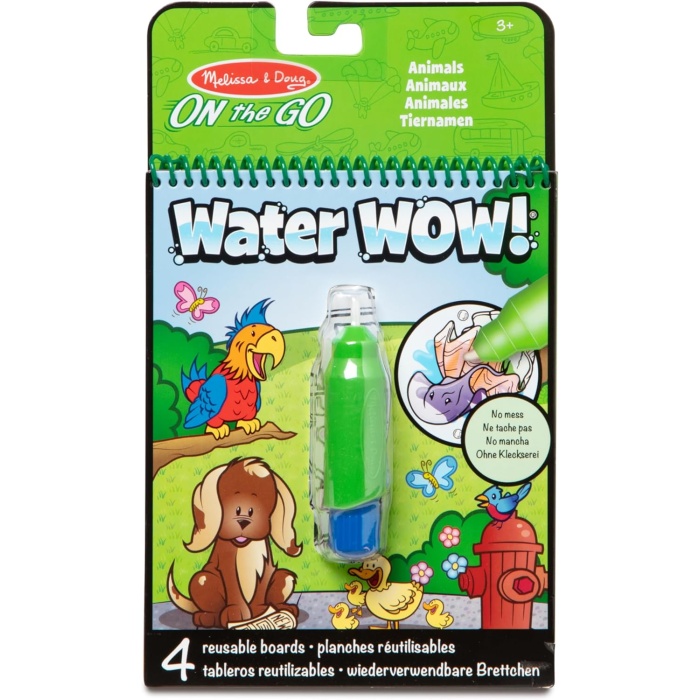 & Doug Water Wow Su Ile Boyama Kitabı Hayvanlar (15376)