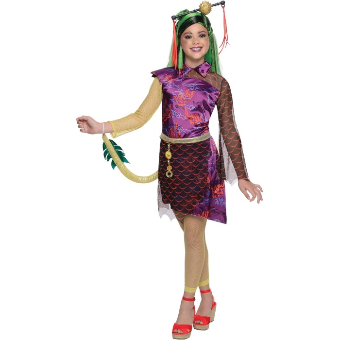 High Jinafire Long Kız Çocuk Kostümü 4-6 Y