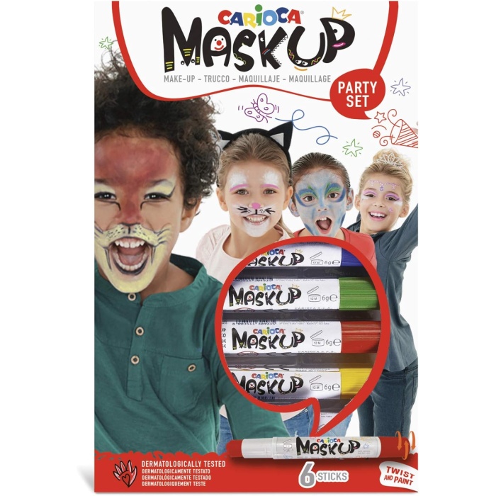 Yüz Boyası 6 Gr. 6 Renk