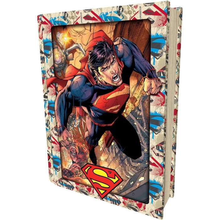 3D - Superman - 300 Parça Puzzle - Metal Kutu