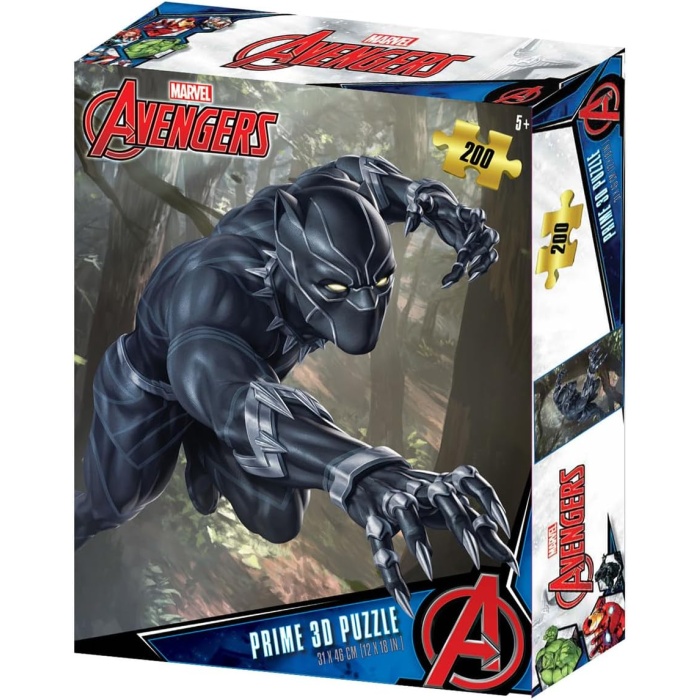 3D - Wakanda Forever - 200 Parça Puzzle