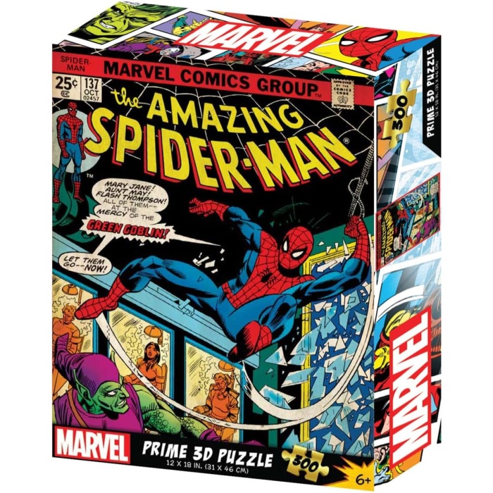 3D -  Comics Spider-Man - 300 Parça Puzzle