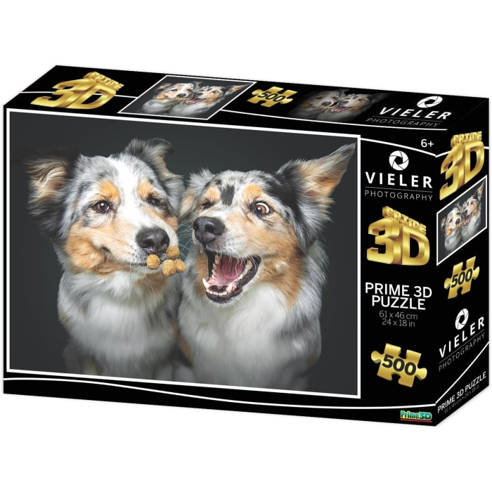 3D - Aussies Delight - 500 Parça Yetişkin Puzzle