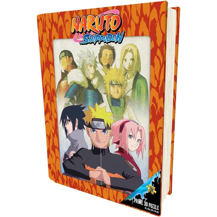 3D - Naruto Shippuden - 300 Parça Puzzle - Metal Kutu