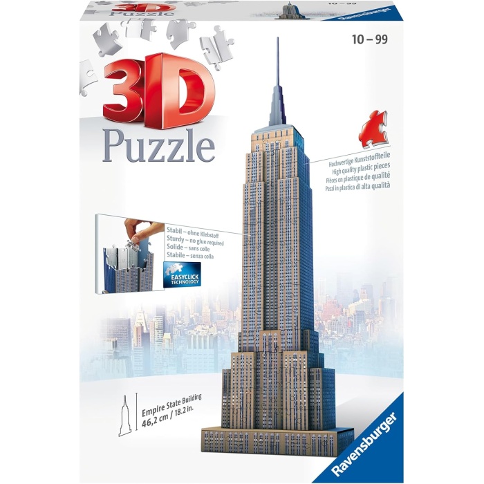 (125531) 3D Puzzle, Empire State Binası