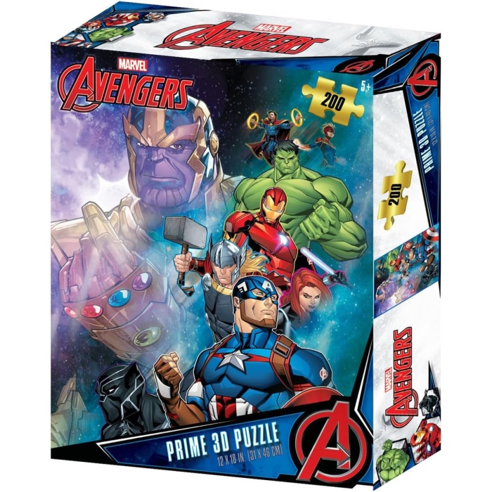 3D - ngers - 200 Parça Puzzle