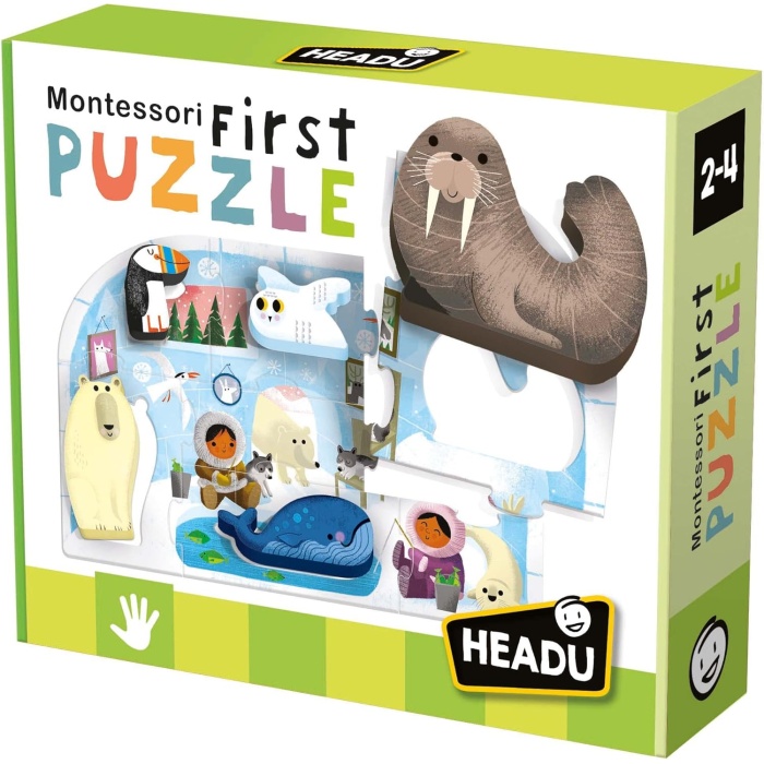 Montessori First Puzzle The Pole (2-4 Yaş) Puzzle