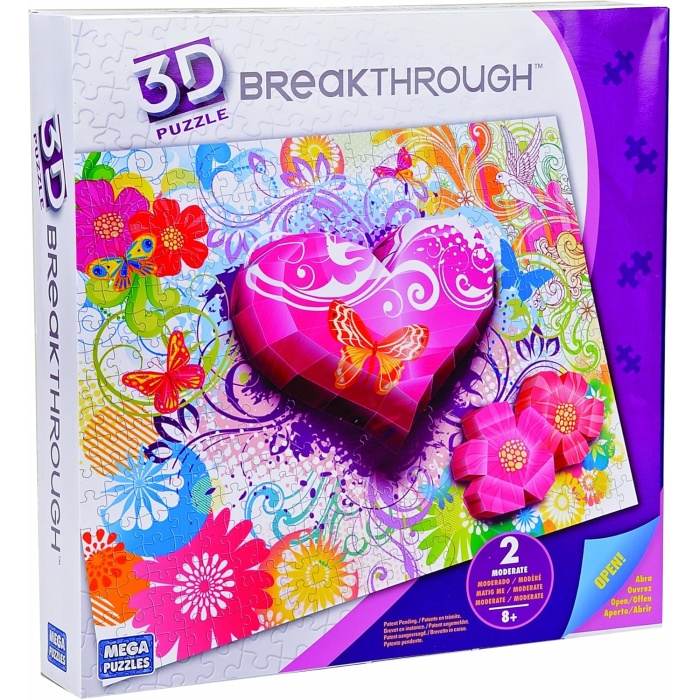 Puzzles 250 Parça Breakthrough Kalpler ve Çi