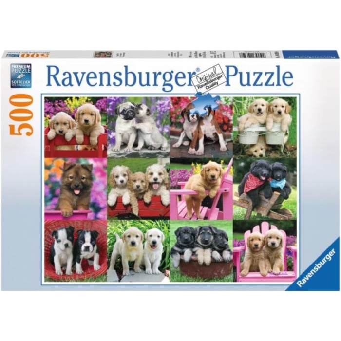 500p Puz Köpek Yavruları, Yapboz