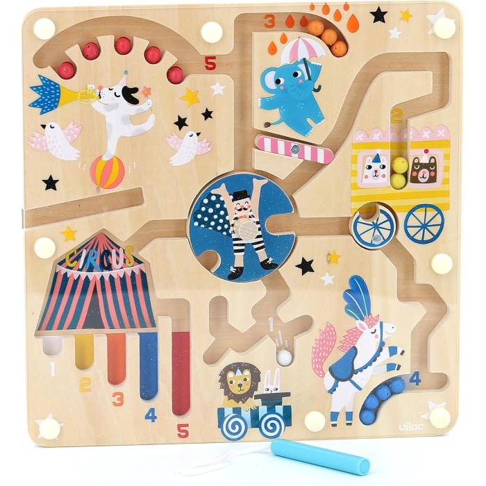 Magnetic Circus Maze By Michelle Carlslund Manyetik Sirk Labirenti